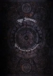 Independently Published Rpg Journal Mixed Paper: Ruled, Graph, Hexagon And Dot Grid | Role Playing Game Companion Ancient Engine (Steampunk Rpg Game Series) ürün görseli 1