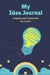 Idea Journal For Kids: Creativity Journal For Classroom And - 120 Lined Pages - 6" X 9" (Diary, Notebook, Composition Book, Writing Tablet) ürün görseli 1