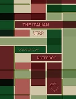 Independently Published The Italian Verb Conjugation Notebook: 512 Blank Templates ürün görseli 1