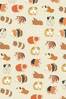 Independently Published Guinea Pig - A5 Notebook - 100 Lined Pages (Cream) ürün görseli 1