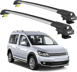 Turtle Volkswagen Caddy 2020-2025 Ile Uyumlu Ara Atkı Air1 Siyah ürün görseli 1