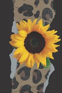 Leopard Sunflower Journal ürün görseli 1