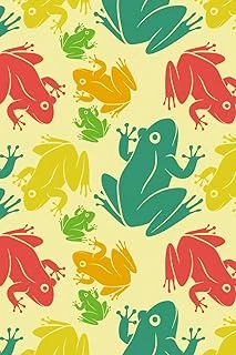 Frog Notebook: Blank Lined Journal, Softcover (6X9 Inches) With 120 Pages ürün görseli 1