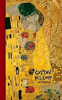 Gustav Klimt Notebook: Gifts For Lovers [ Small Ruled Notebooks/Writing Journals With Prints Of The Kiss ] (Signature Series – Klimt Paintings) ürün görseli 1