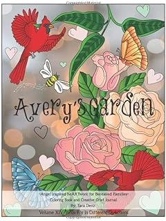 Avery'S Garden Coloring Book And Creative Grief Journal (Birds Fly In Different Directions, Band 14) ürün görseli 1