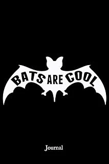 Bats Are Cool Journal: Black Bat Notebook ürün görseli 1