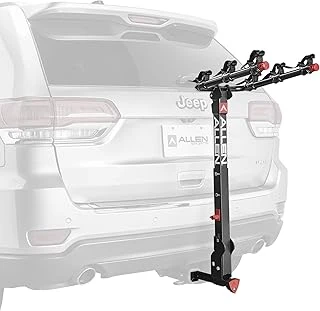 Allen Sports Deluxe+ Kilitleme Hızlı Çıkarma 3'Lü Bisiklet Taşıyıcı, 1 1/4 Inç 2 Inç Bağlantı Için, Model 830Qr ürün görseli 1