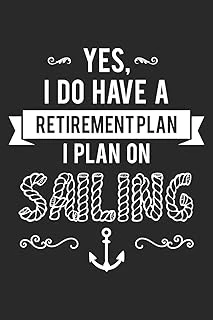I Plan On Sailing: Funny Sailing Journal Notebook Gift (6 X 9) ürün görseli 1