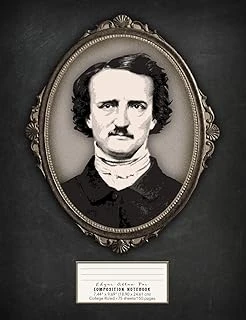 Edgar Allan Poe Composition Notebook: College Ruled 150 Pages Edgar Allan Poe Composition Journal ürün görseli 1