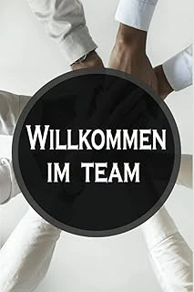 Willkommen Im Team Notizbuch: Agebuch Journal Liniert Weiß 100 A5 Seiten Für Notizen ürün görseli 1