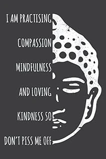 Independently Published Funny Buddhism Sarcastic Quote Buddha Yoga Gift: Lined Journal & Diary For Writing & Notes For Girls And Women, Memo Diary Subject Notebooks Planner, 6"X9" ürün görseli 1