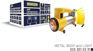 Niken Hava Kompresörü Sarı Metal Gövde Nkn 025 001 02 01 ürün görseli 1