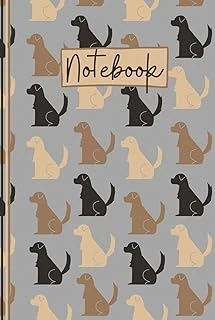 Independently Published Labrador Notebook: Cute Labrador Hardback Lined Journal, The Perfect Novelty Labrador Gift For A Dog Lover Or Pet Owner - Grey ürün görseli 1