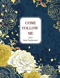 Independently Published Come Follow Me 2023 New Testament Personal Gospel Study Journal: 2023 Hear Him! Gospel Study Companion, Inspirational Study Journal For Teenagers, ... And Interior (2023 Come, ürün görseli 1