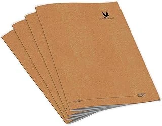 Wings Journal 4'Lü Defter Seti - A5, Çizgili, Kraft Kapak, 96 Sayfa ürün görseli 1