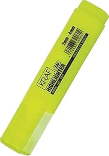 Kraf 330 Sarı Fosforlu Kalem ürün görseli 1