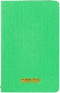 Meteksan Notes 9X14 Cm Karton Kapaklı İplik Dikişli Defter, 24 Yaprak, Düz, Yaprak Yeşili ürün görseli 1
