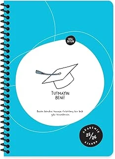 A5 Spiralli Akademik Ajanda - Tutmayın Beni ürün görseli 1