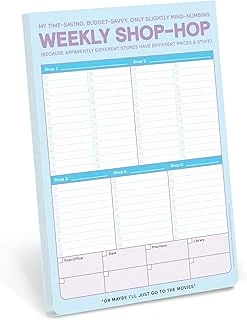 Knock Knock Weekly Shop-Hop Alışveriş Listesi Pedi, Mıknatıslı 15 X 22 Cm ürün görseli 1