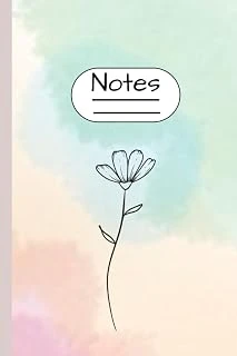 Independently Published Simple Floral Journal For Notes ürün görseli 1