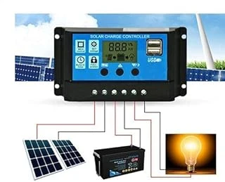 Güneş Paneli Solar Akü Şarj 12V 24V 10 Amper ürün görseli 1