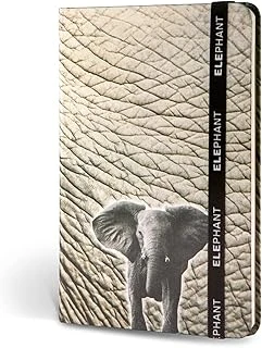 Le Color Kumaş Defter Çizgili Lastikli Fil ürün görseli 1