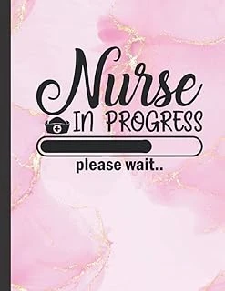 Nurse In Progress: Notebook Journal For Student Nurses College Ruled ürün görseli 1