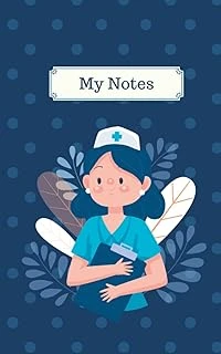 Cute Nurse Notebook: Little Nurse Lined Papers Notepad And Journal - For Diary, Journaling And Taking Notes – Small Size 5X8In – 110 Pages ürün görseli 1