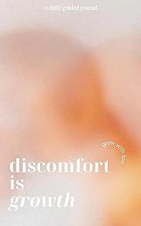 Independently Published Discomfort Is Growth Daily Guided Journal: For Mental Health And Eating Disorder Recovery (Gradient Cover) ürün görseli 1
