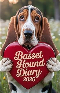 Independently Published Basset Hound Dog Diary ürün görseli 1