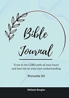 Bible Journal Trust In The Lord With All Your Heart And Lean Not On Your Own Understanding Proverbs 3:5: Hardcover 300 Lined Pages ürün görseli 1
