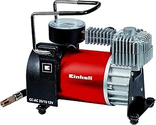 Mini Kompresör Cc-Ac 35/10 12 V (Maks. 10 Bar, 35 L/Dak Hava Çıkışı, Çakmak Soketi Ile Bağlantı, Manometre, 4 Ek Adaptör Dahil) - 2072121 ürün görseli 1