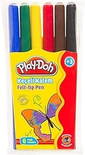 Play Doh Keçeli Kalem 6 Renk ürün görseli 1
