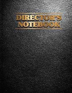 Director'S Notebook: Film Notebook For Director, Filmmakers, Animators With Creative Project (8.5X11" 120Pages Paper Cover) ürün görseli 1