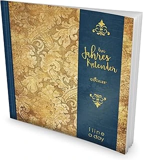 Gockler® 3 Jahres Kalender: 190+ Seiten Journal Für 3 Jahre || Glänzendes Softcover || Ideal Als Tagebuch, Notizkalender, Aufgabenplaner Oder Erfolgsjournal || Designart.: ürün görseli 1