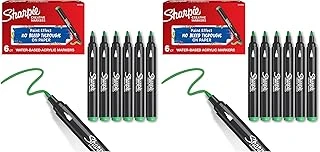 Sharpie Akrilik Markör, Yuvarlak Uç, Zümrüt Yeşili (2 Paketi) ürün görseli 1