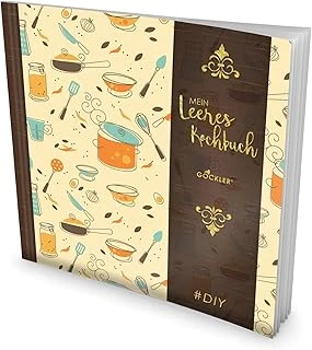 Leeres Kochbuch: Ein Rezeptbuch Zum Selbstgestalten/Selberschreiben ürün görseli 1