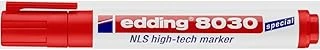 Edding 8030 Nls Yüksek Teknoloji Markörü - Kırmızı - 1 Kalem - 1,5-3 Mm Yuvarluk Uç ürün görseli 1