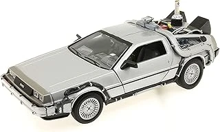 Welly 22441 327-7009 Back To The Future De Lorean Geleceğe Dönüş Bölüm 2 1:24 Model Araba, Kahverengi, Standart ürün görseli 1