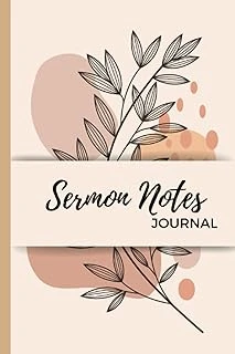 Sermon Notes Journal ürün görseli 1