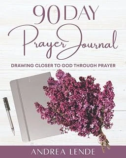 90 Day Prayer Journal: Drawing Closer To God Through Prayer ürün görseli 1