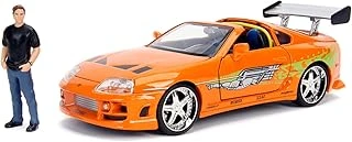 Jada 1:24 Fast & Furious Brian'S 1995 Toyota Supra Mk4 Figürlü Set ürün görseli 1