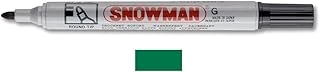 Snowman G-12 Y Yuvarlak Uçlu Permanent Markör, Yeşil ürün görseli 1