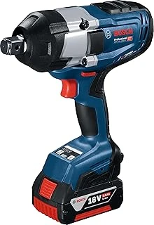 Professional Gds 18V-1050 H Akülü Darbeli Somun Sıkma (18 Volt, 2 X 5,0 Ah Akü, Şarj Cihazı, L-Boxx Çanta, 1.050 Nm Maks. Tork, 3/4" Kare Uç Girişi) ürün görseli 1