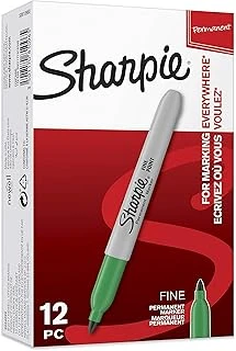 Sharpie Fine Permanent Markör, Yuvarlak Uç - Yeşil ürün görseli 1