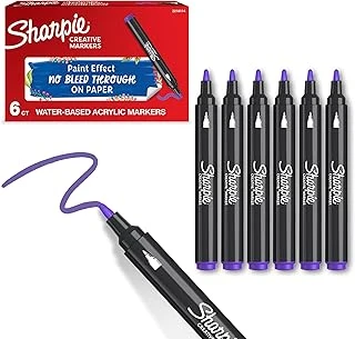 Sharpie Akrilik Markör, Yuvarlak Uç, Lila ürün görseli 1