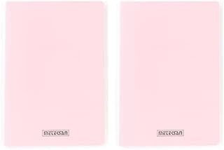 Meteksan Seren Pastel A5 Pp Kapaklı Defter, 60 Yaprak, Kareli, Pembe 2Li Paket ürün görseli 1