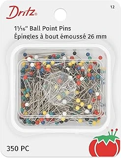 Dritz Farklı Renk Ball Point Pins-Size 17 350/Pkg ürün görseli 1