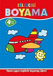 Eğlenceli Boyama 2-4 Yaş Üstü 4'Lü Pastel Boya Hediyeli ürün görseli 1