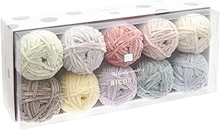 Rico Ricorumi Set Nilli Nilli 10 X 25 G Şönil Yün Tığ Örgü Için (Pastel 016) ürün görseli 1
